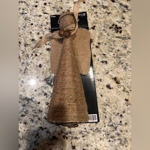 Rustic Burlap Angel Tree Topper Holly Hobby new The Christmas Shoppe